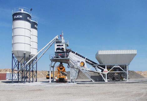 Mobile Concrete Batching Plants