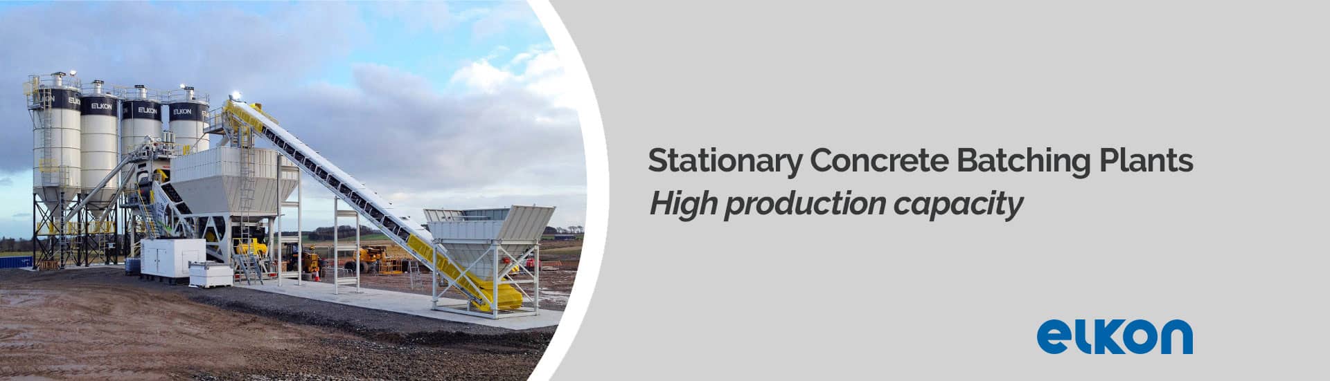 Stationary Concrete Batching Plants