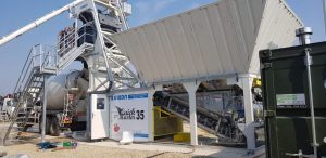 Concrete batching plant Quick Master 35 machinery
