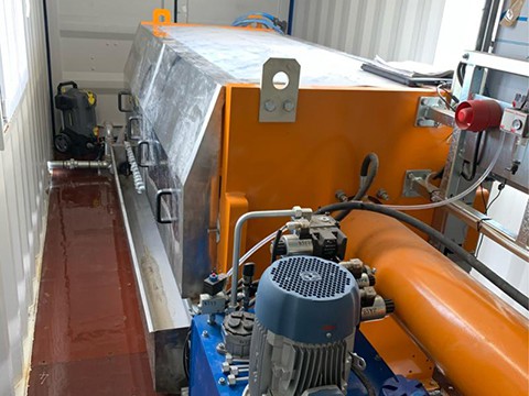 Filterpress Water Recycling System